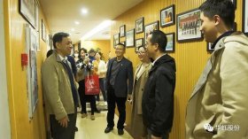 省海洋与渔业局机关党委、省渔业互保协会领导莅临华虹